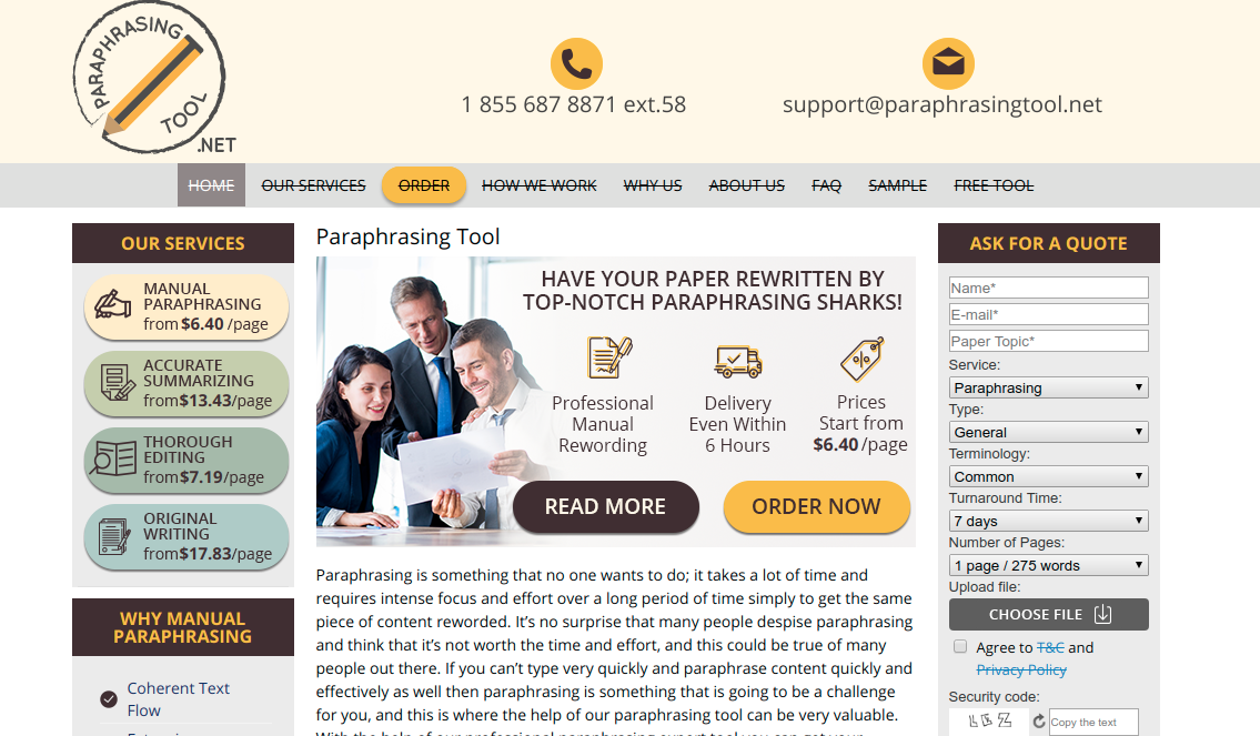 paraphrasingtool.net